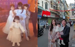 Những hình ảnh giản dị nhưng ý nghĩa của Đỗ Mỹ Linh và Ti Mướp nhấn mạnh sự quý giá của tình yêu thương gia đình